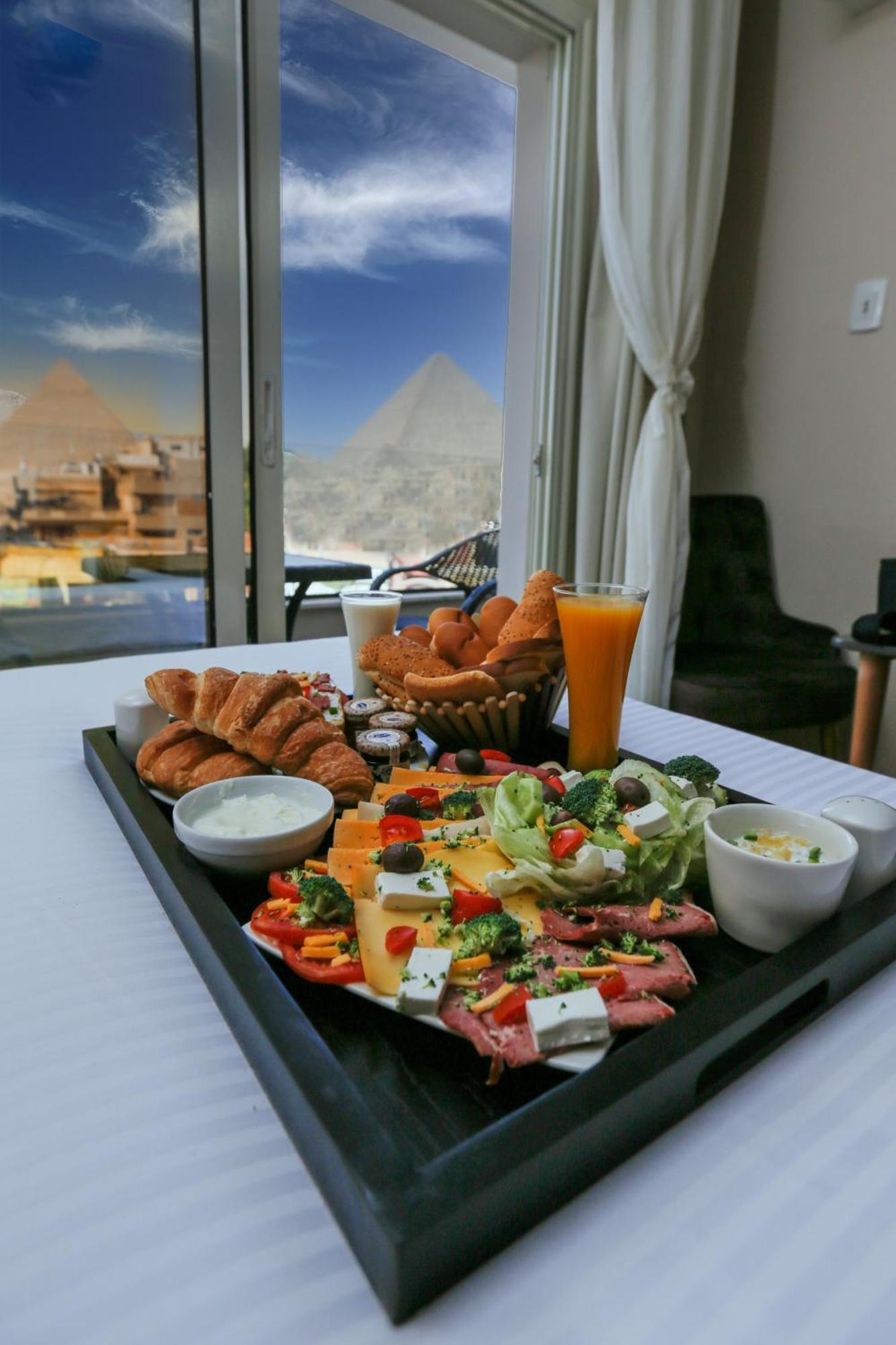 Steps In Pyramids View Hotel Kafrat al Jabal ภายนอก รูปภาพ
