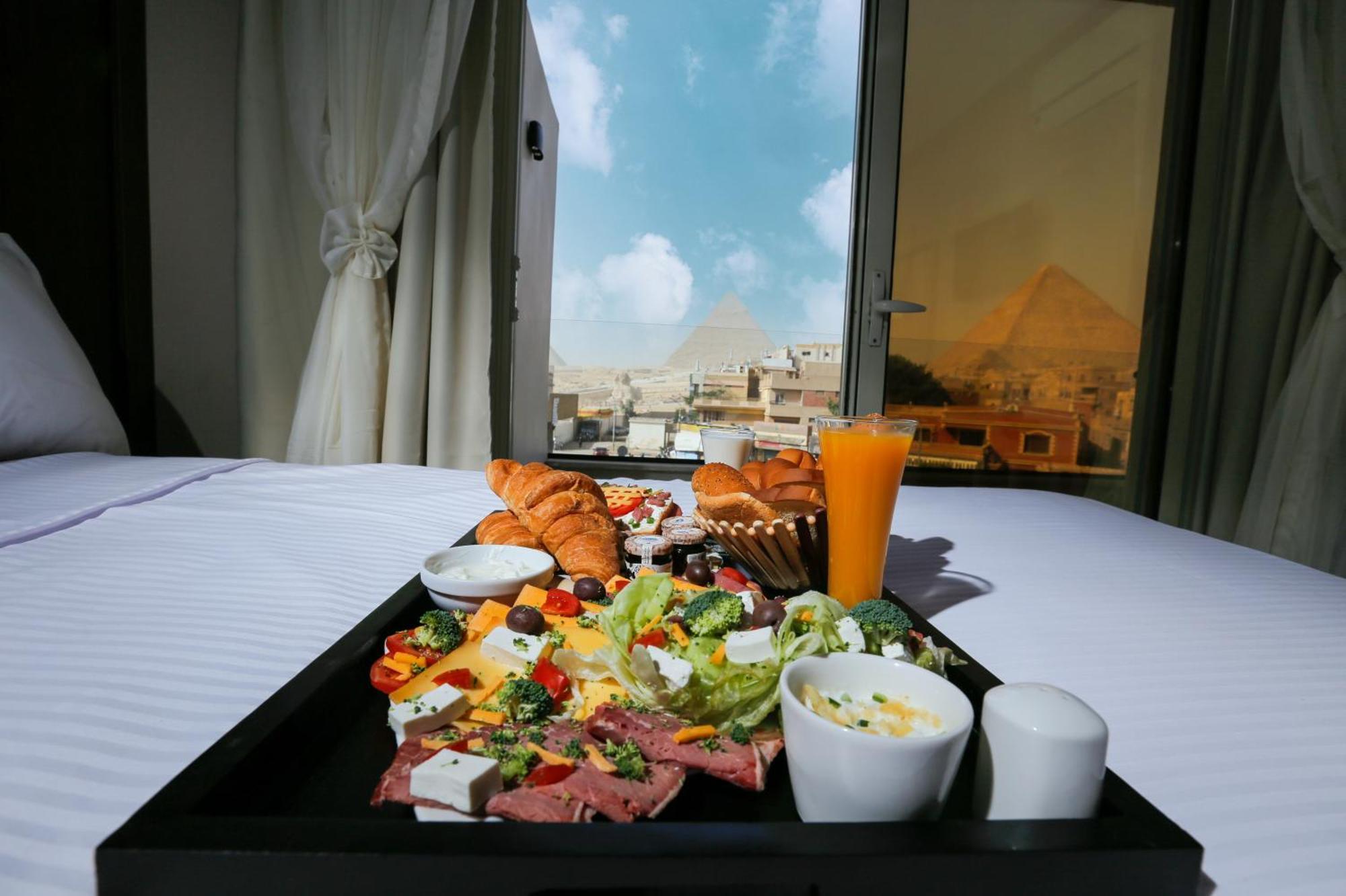 Steps In Pyramids View Hotel Kafrat al Jabal ภายนอก รูปภาพ