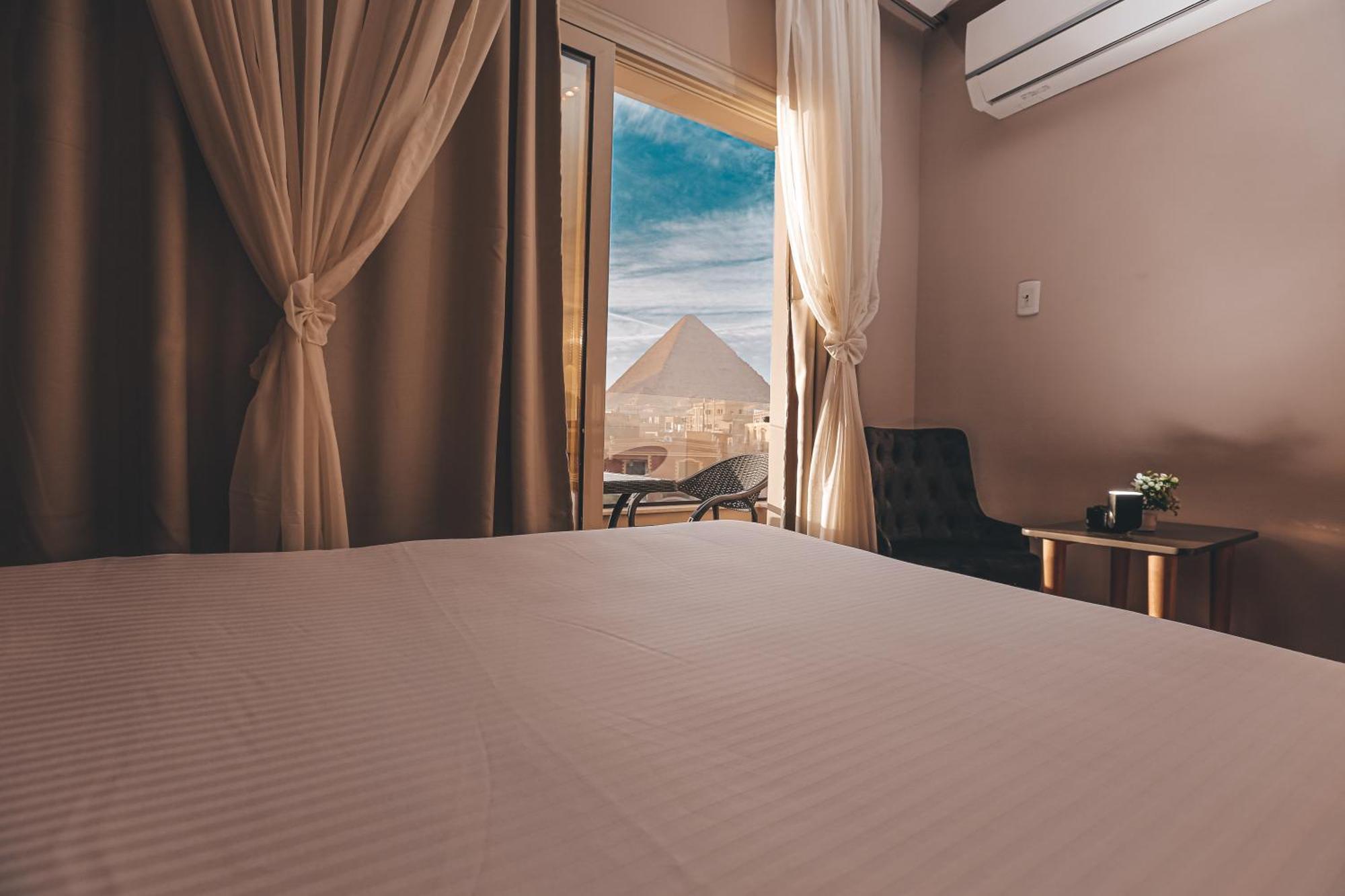 Steps In Pyramids View Hotel Kafrat al Jabal ภายนอก รูปภาพ