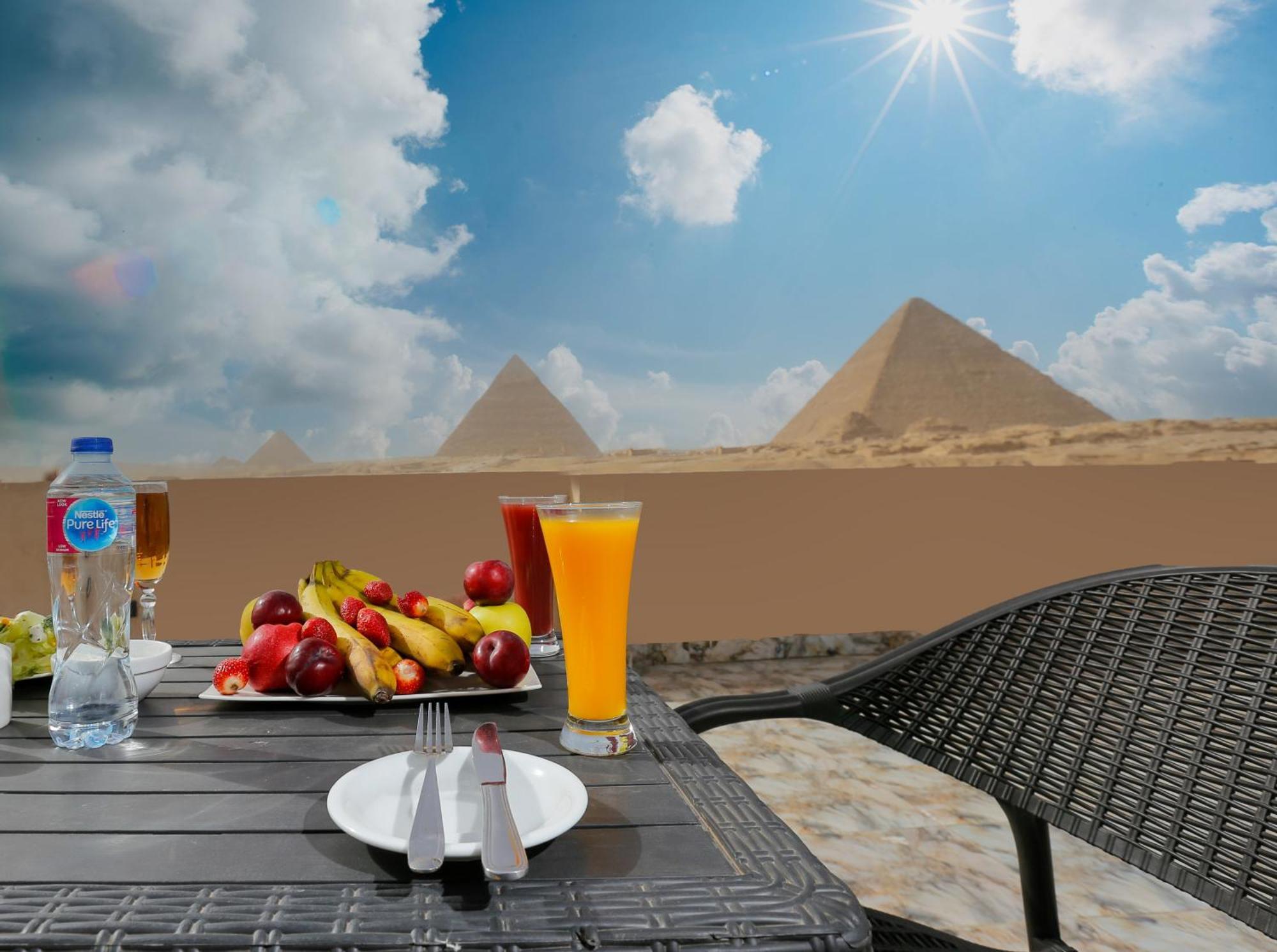 Steps In Pyramids View Hotel Kafrat al Jabal ภายนอก รูปภาพ