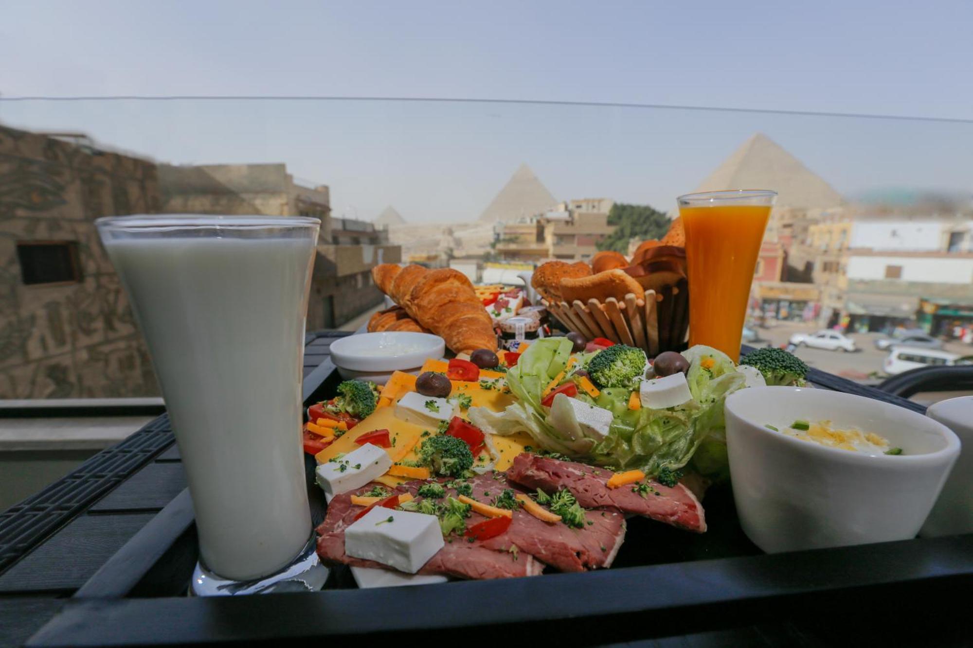 Steps In Pyramids View Hotel Kafrat al Jabal ภายนอก รูปภาพ